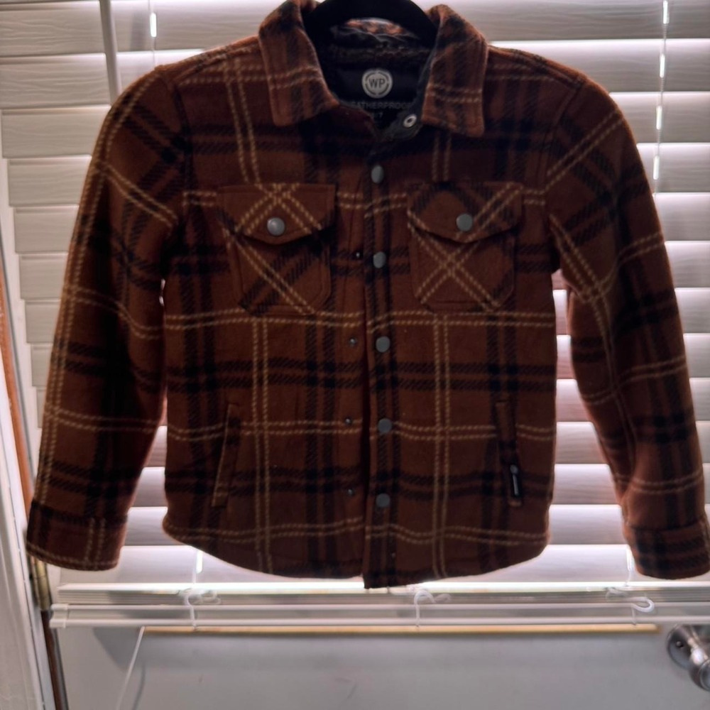 Boys plaid jacket